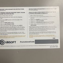 50$ Ubisoft Discount Code