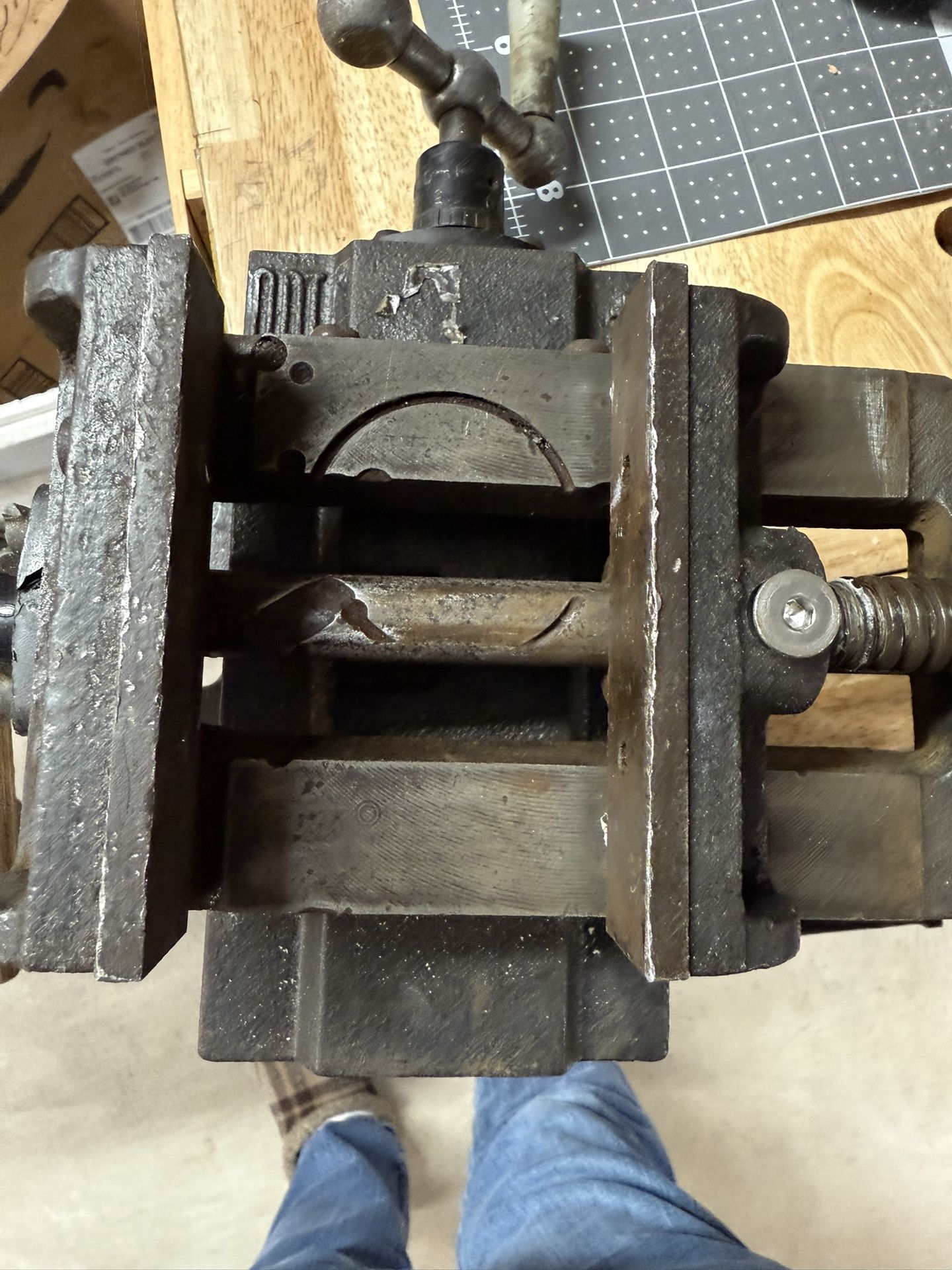 Cross Side 4x4 Machinist Vise