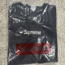 Supreme Black On Black Box Logo Friends And Family T Shirt 