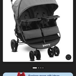 Joovy Scooter X2 Double Stroller In Red