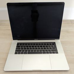 Apple MacBook Pro 15" 2018 Silver For Parts