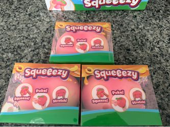 Squeeezy squishy peach