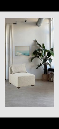 Molly Modular Armless Chair - NEW IN BOX!