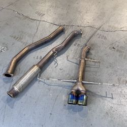 INJEN Exhaust wz Titanium Tips For 2016 17 18 19 20 2021 Honda Civic Hatchback ONLY!