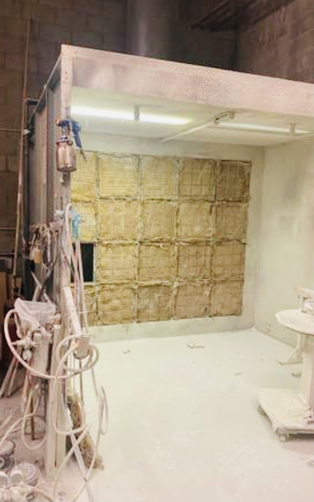 Spray Booth with Fire Hydrant Connection