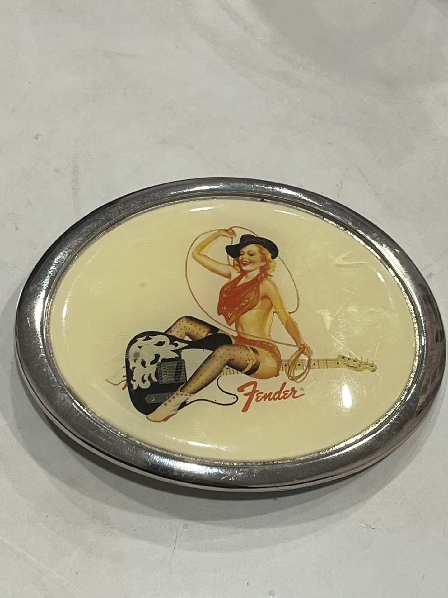 Vintage Fender Metal Buckle