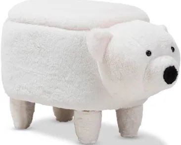 Polar Bear Ottoman