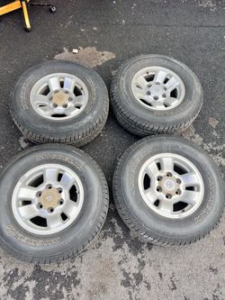 Toyota OEM 15" Wheels & Michelin Defender LTX Tires 235/75R15 Set of 4