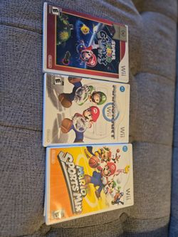 3 mario games