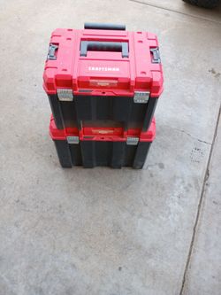 Craftsman rolling stackable tool chest