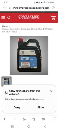 Rotary plus oil-injected screw Oil