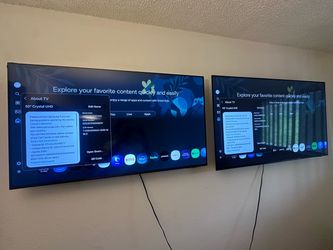 Samsung Crystal UHD Smart TVs 50" and 55"