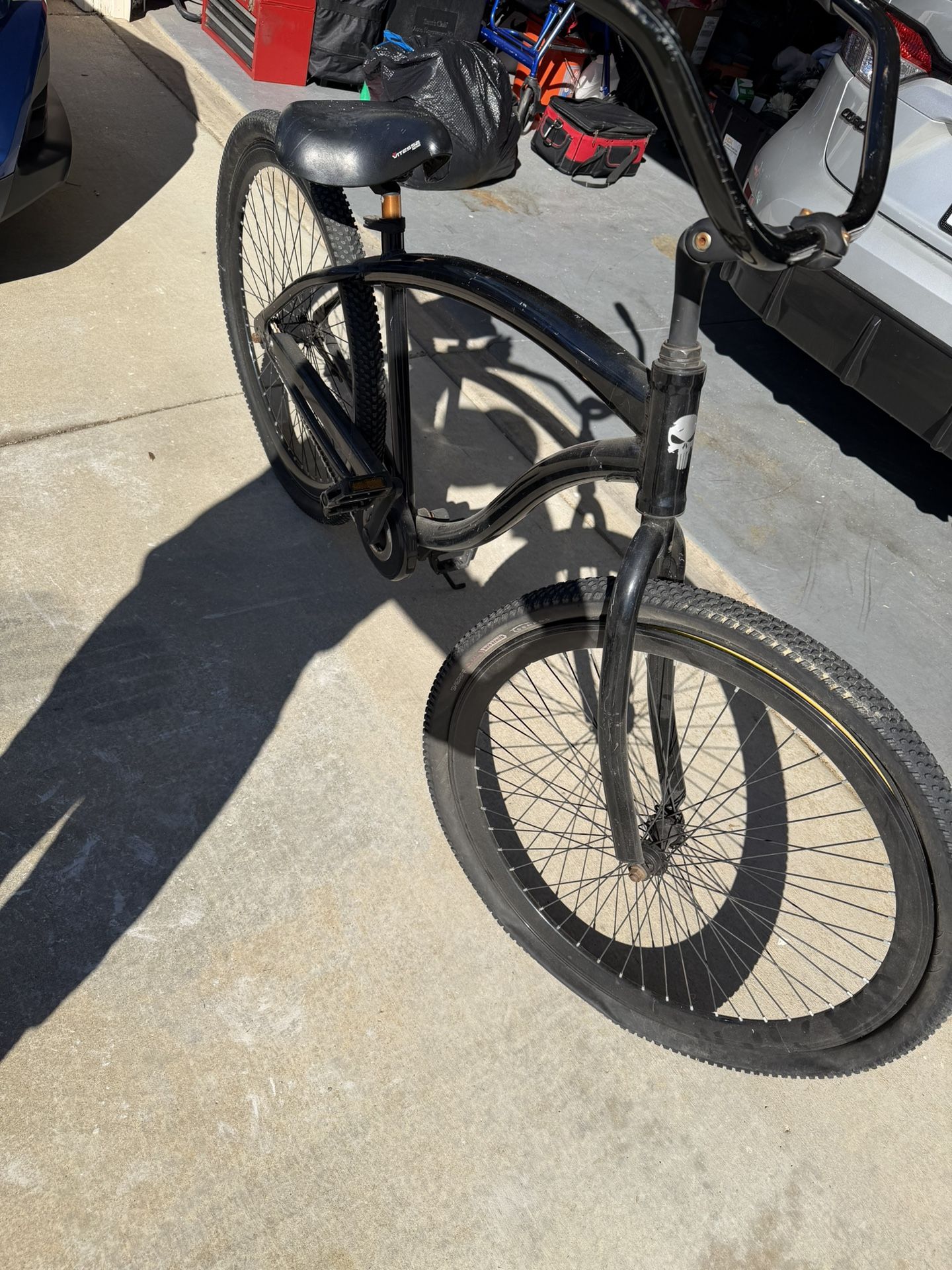 Punisher beach cruiser bike