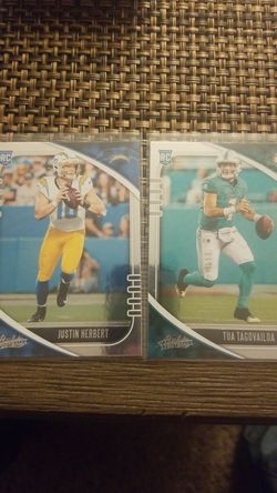 Tua and herbert rookie cards