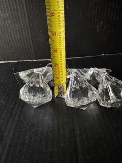 3 Crystal Hanging Ornaments, Adornos Colgantes Cristal, sun catcher, DIY, craft,