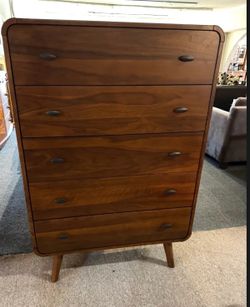 Brand New MCM Mid Century Modern Real Wood Construction Dresser $525 Plus Tax Delivered- details in description