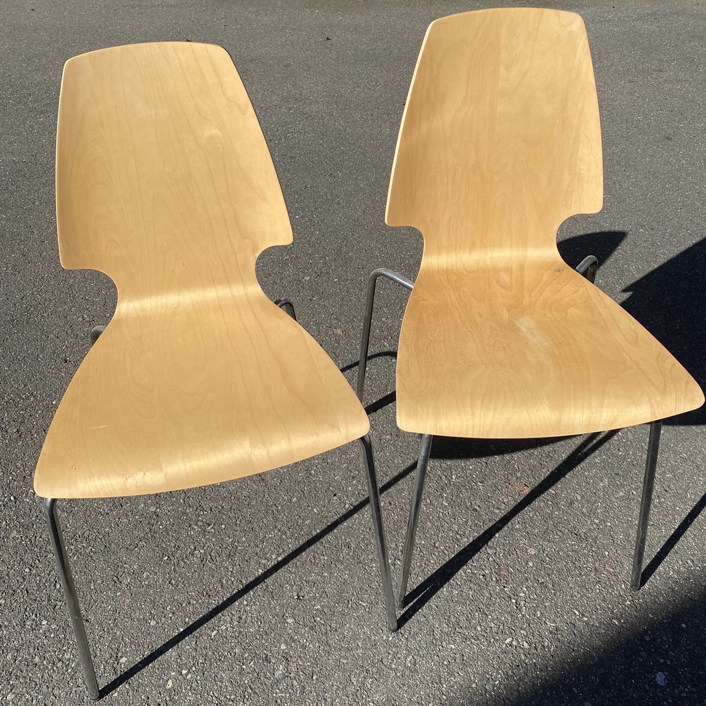 Set of 2 Ikea Vilmar chairs for Sale in Redmond, WA - OfferUp