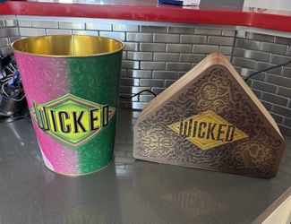 Two WICKED,  The Movie,  Collector’s Popcorn Tins