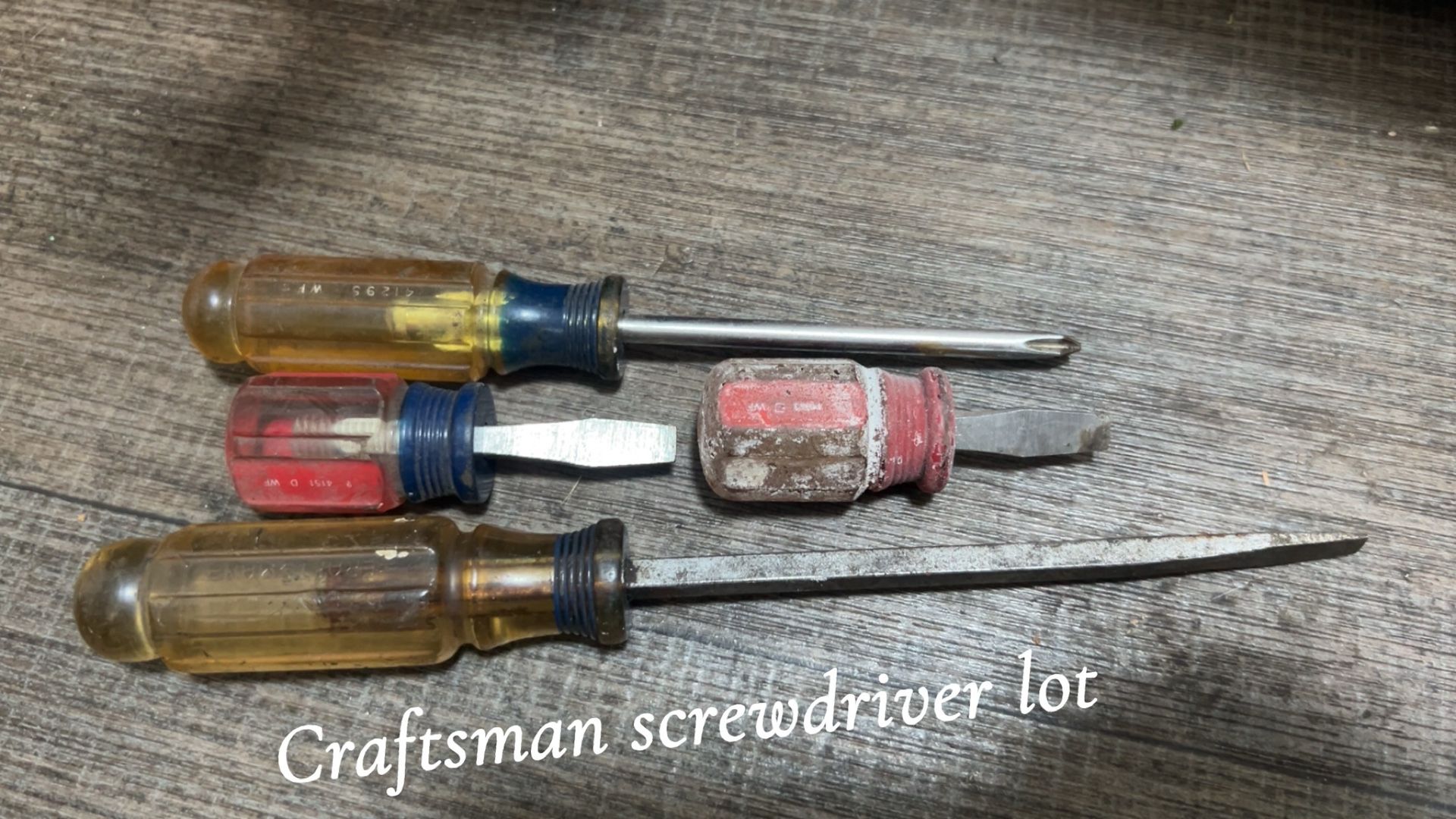 Craftsman Screw Driver Lot