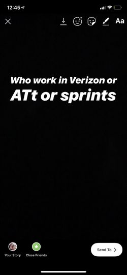 Who work in a phone store