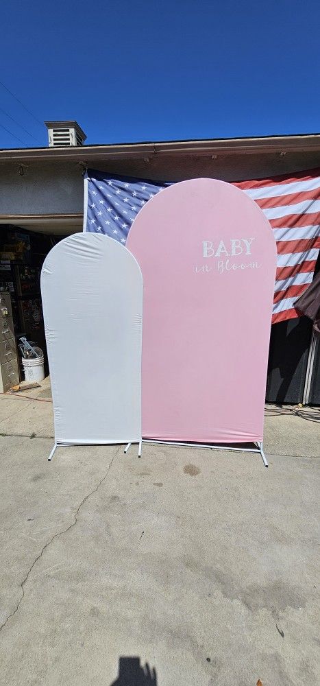 Decorative Arches With Spandex Covers