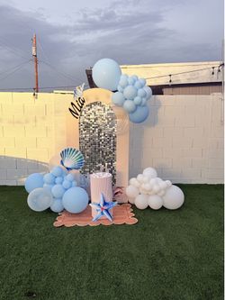 Sea shell bday decorations
