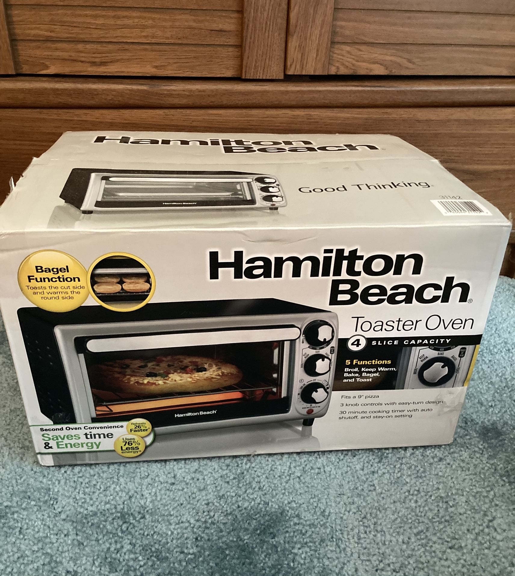 New Hamilton Beach Toaster Oven