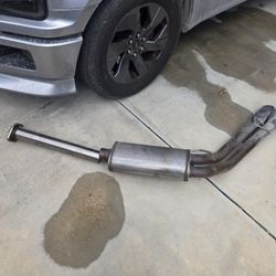 2015+ f150 exhaust magnaflow muffler side exhaust cat back