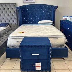 New 4pc Bedroom Set In Box Buy Now Pay Later $39 Down No Credit Needed