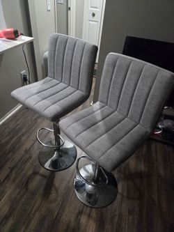 Bar stools 80$ for both.
