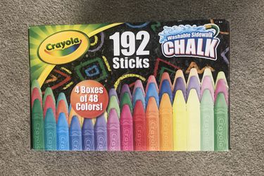 Crayola Sidewalk Chalk (washable) for Sale in Chicago, IL - OfferUp