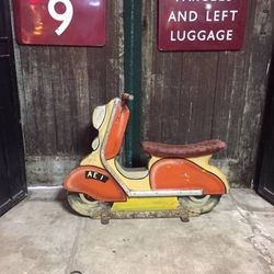 Rare 1950’s Carousel Scooter Motorbike