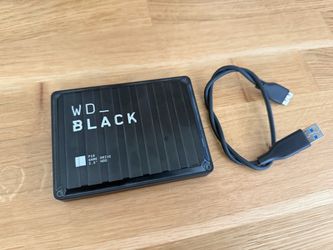 WD_BLACK P10 5TB 2.5in Portable External HDD USB 3.0 Powered