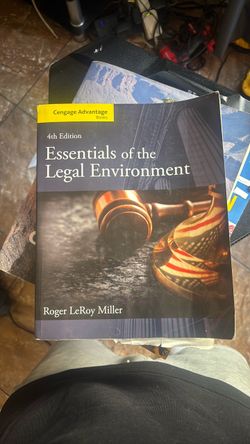 Essentials of the legal environment