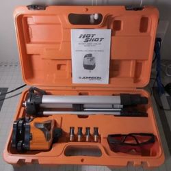 JOHNSON Llevel and Tool Hot Shot - Rotary Laser Level Kit 40-0917