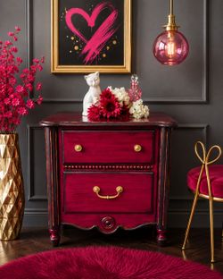 Gorgeous Vintage French Provincial Nightstand