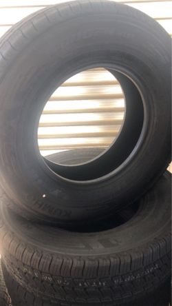 1  LT 245 75 R 16” Kumho Crugen HT51. 0-miles. $130