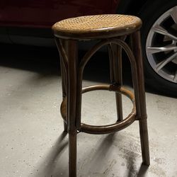 cane top stool