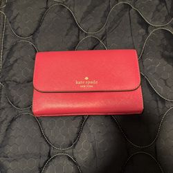 Hot Pink Kate Spade Bag With Detachable Strap