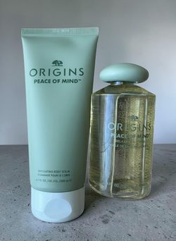 Origins Peace of Mind Relaxing Bath Oil & Scrub Bundle