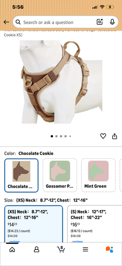 Dog harness