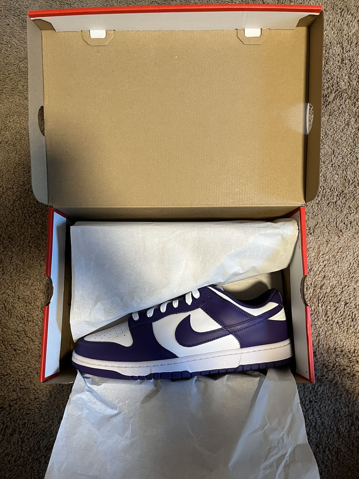 Championship Court Purple Nike Dunk Low 