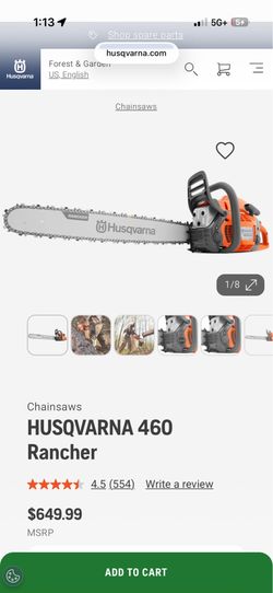 Husqvarna 460 Rancher series (Chainsaw)