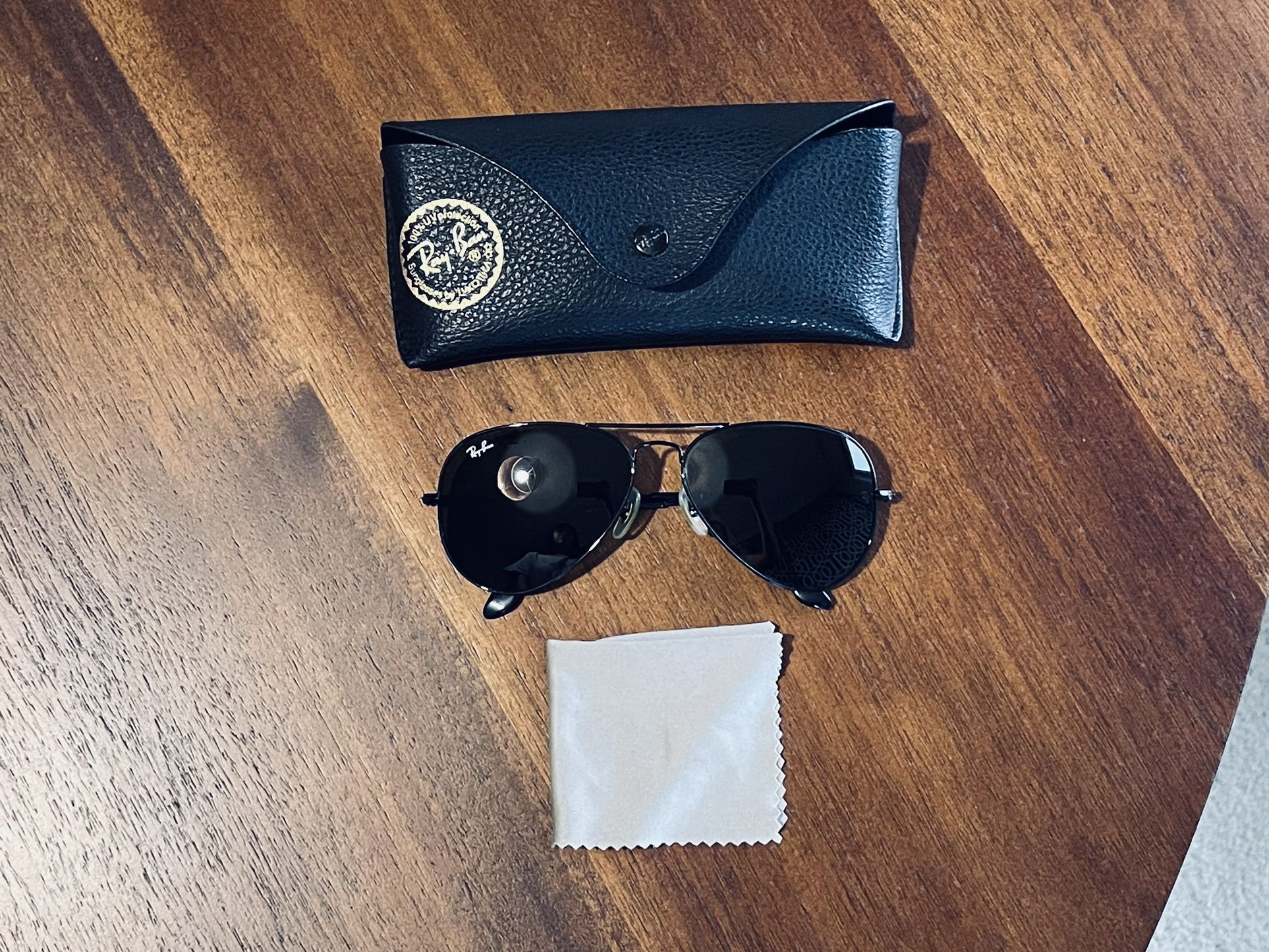 Ray Ban Aviators Sunglasses Authentic