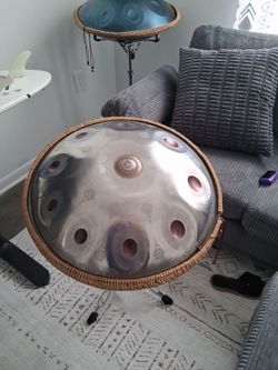 Hand pan drums newly used