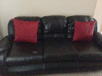 Black couch
