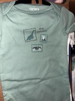 New. 3pack cotton onesies   Size 12mos