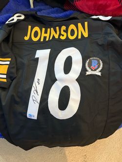 PITTSBURGH STEELERS DIONTAE JOHNSON SIGNED JERSEY