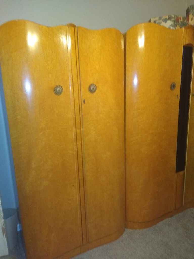 Vintage Armorie and Dresser