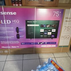 Hisense 75” Roku Tv 